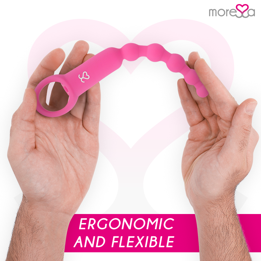 Moressa – Ronie Analperlen-Vibrator mit Fernbedienung, Rosa