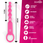 Moressa – Ronie Analperlen-Vibrator mit Fernbedienung, Rosa