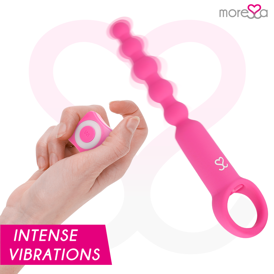 Moressa – Ronie Analperlen-Vibrator mit Fernbedienung, Rosa