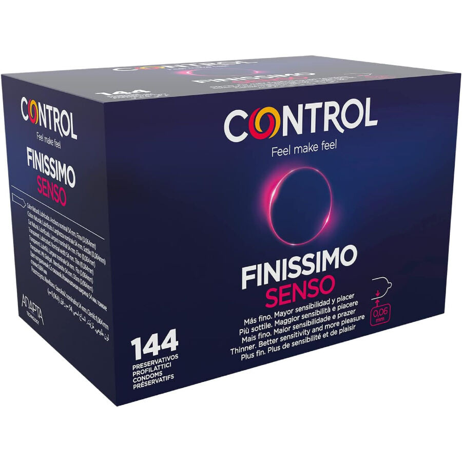 CONTROL Finissimo Senso – Dünne Kondome, 144 Stück