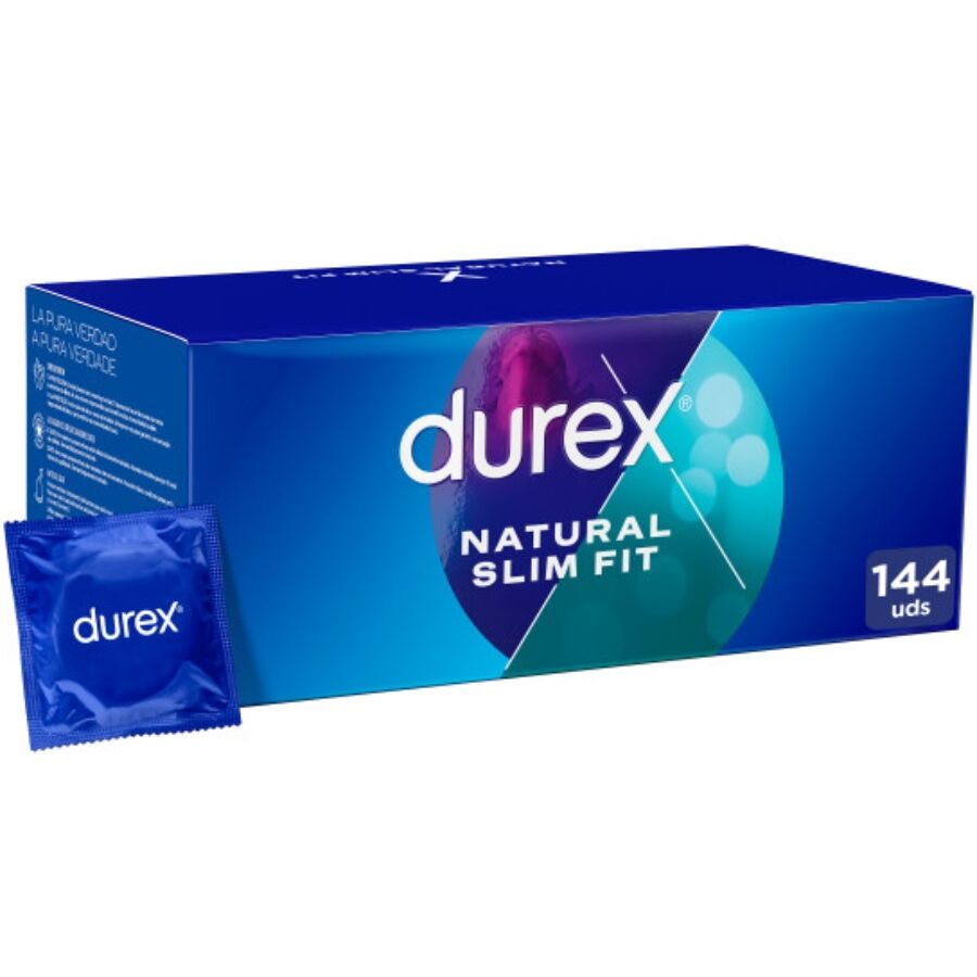 DUREX – Natural Slim Fit Basic, 144 Stück