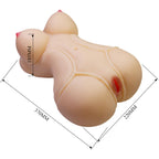 CRAZY BULL – DIANA TORSE FÉMININ RÉALISTE VAGIN ET ANAL 5 KG