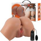CRAZY BULL – HAILEY VIBRATOR BUTT WITH REALISTIC VAGINA AND ANUS CONTROL REMOTO