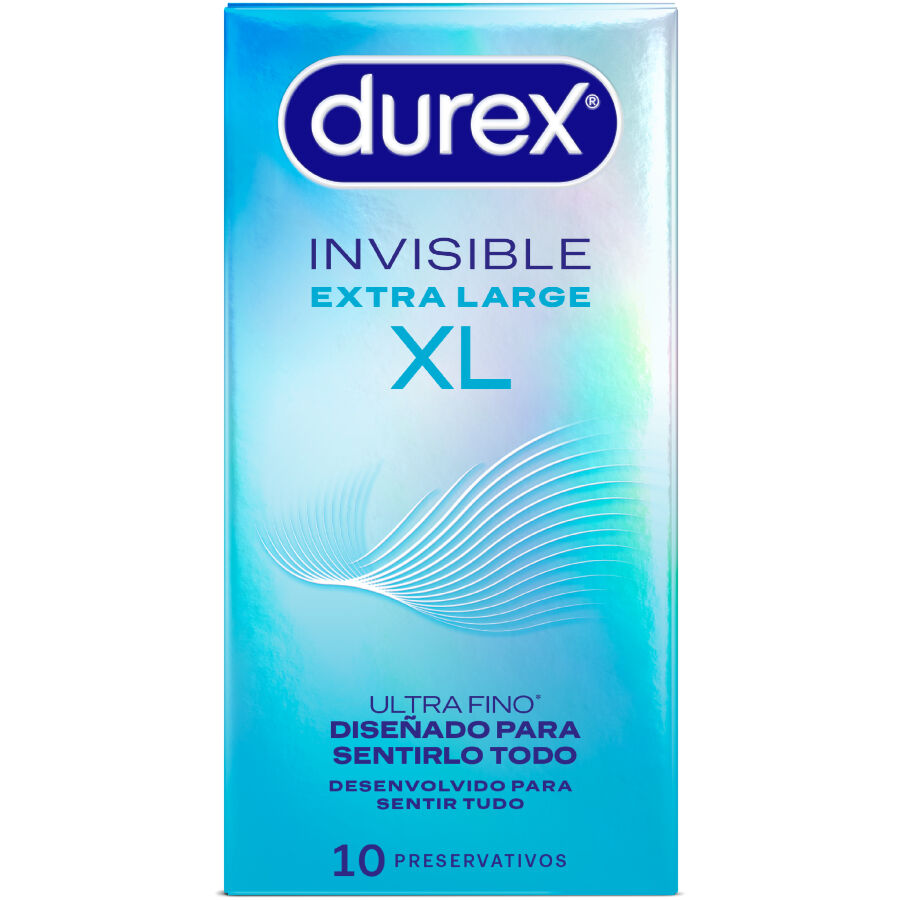 DUREX – Unsichtbare Kondome XL, 10 Stück