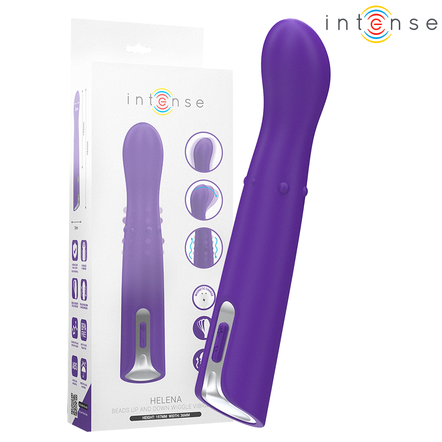INTENSE – VIBRATEUR HELENA BEADS UP & DOWN WIGGLE 13,5 CM