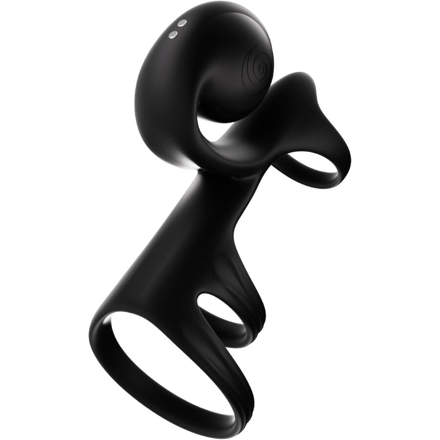 SNAIL VIBE Jovi Arc – Paarring mit Fernbedienung in Schwarz