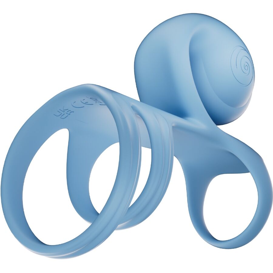 SNAIL VIBE Jovi Arc – Paarring mit Fernbedienung in Blau