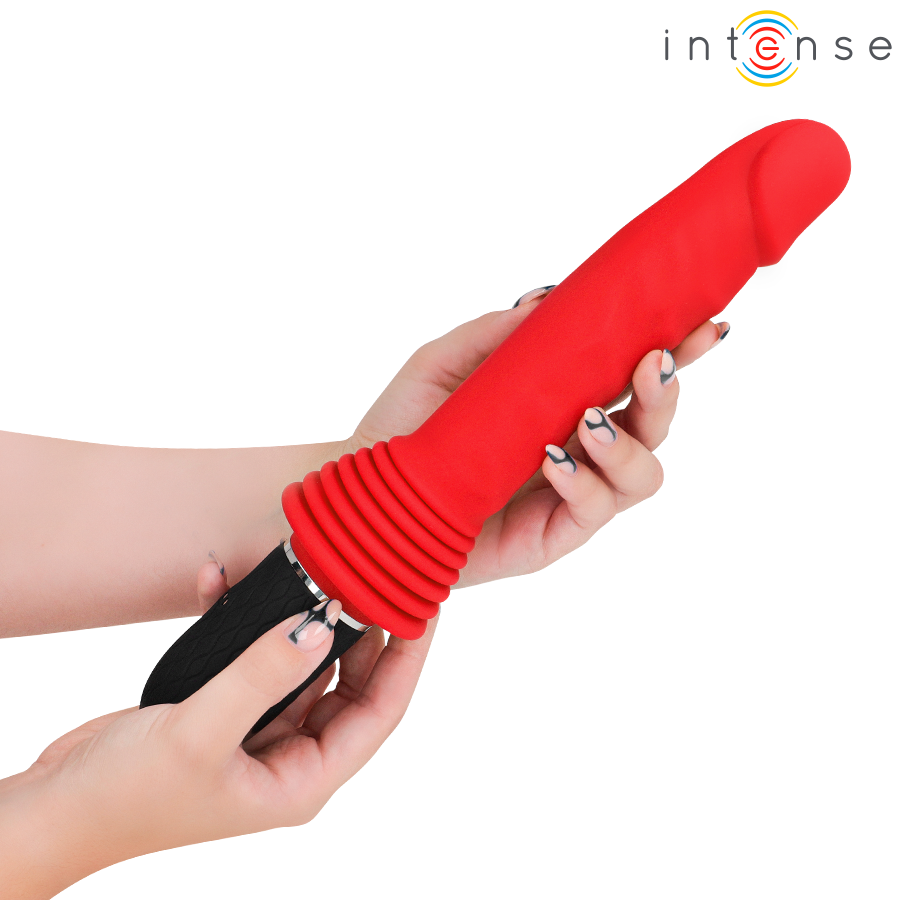 INTENSE – VIBRATEUR À POUSSÉE TÉLÉCOMMANDÉ CYNTHIA AVEC CHAUFFAGE