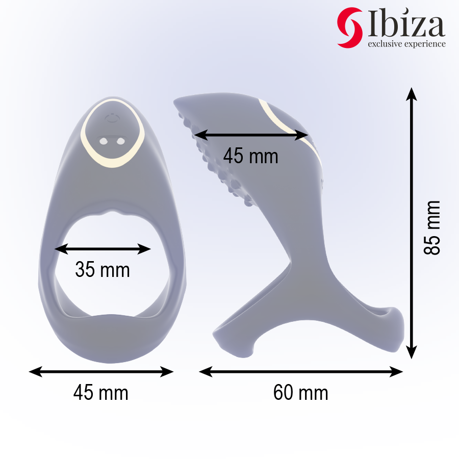 IBIZA – Multisensorieller Penisring mit Vibration