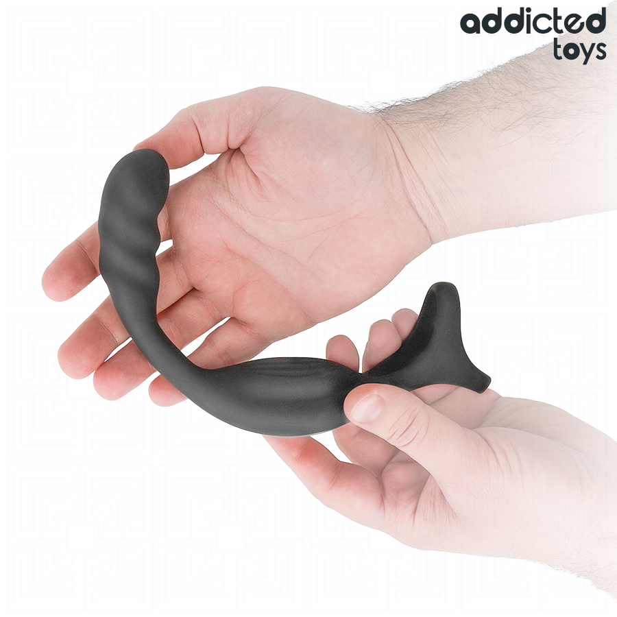 ADDICTED TOYS – Doppelter Prostata-Cockring mit Fernbedienung