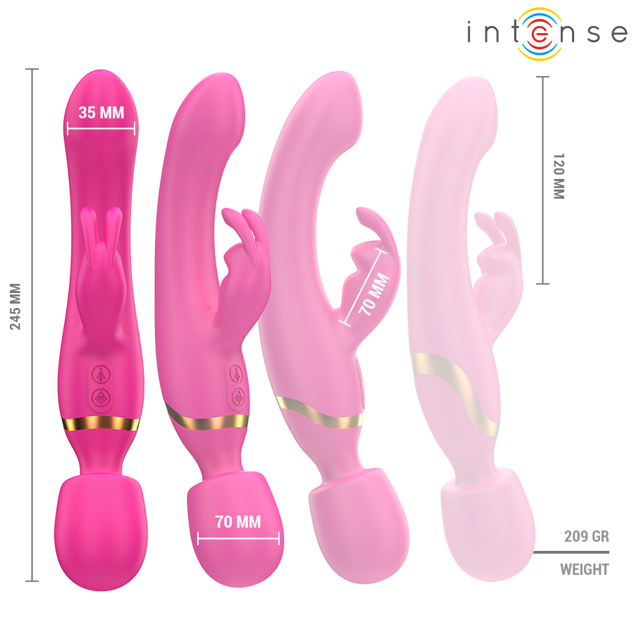 Intense Winona – Doppelvibrator, Rabbit & Stab
