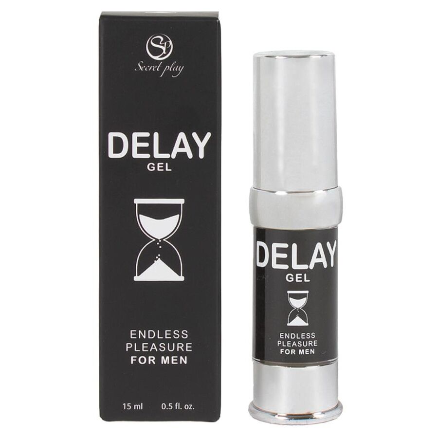 SECRETPLAY Verzögerungsgel – Endloses Vergnügen für Männer, 15 ml
