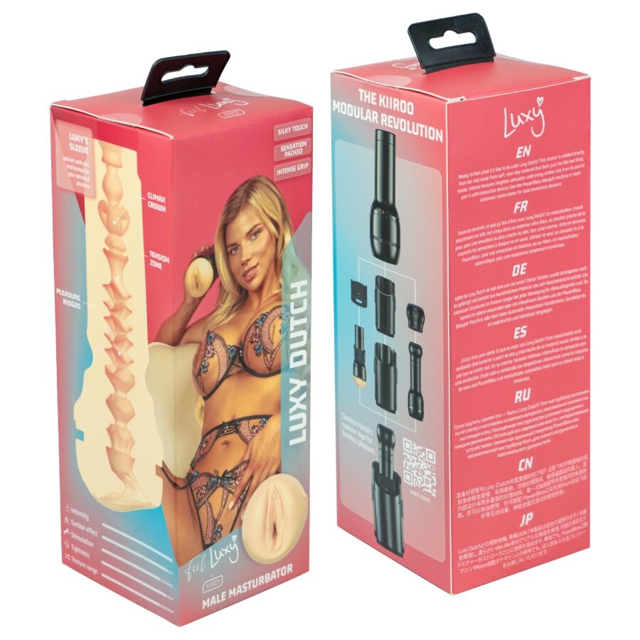 KIIROO – FEEL LUXY DUTCH MASTURBATOR STARS COLLECTION