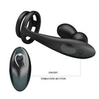 Mr Play – Analplug mit Penisring und Fernbedienung