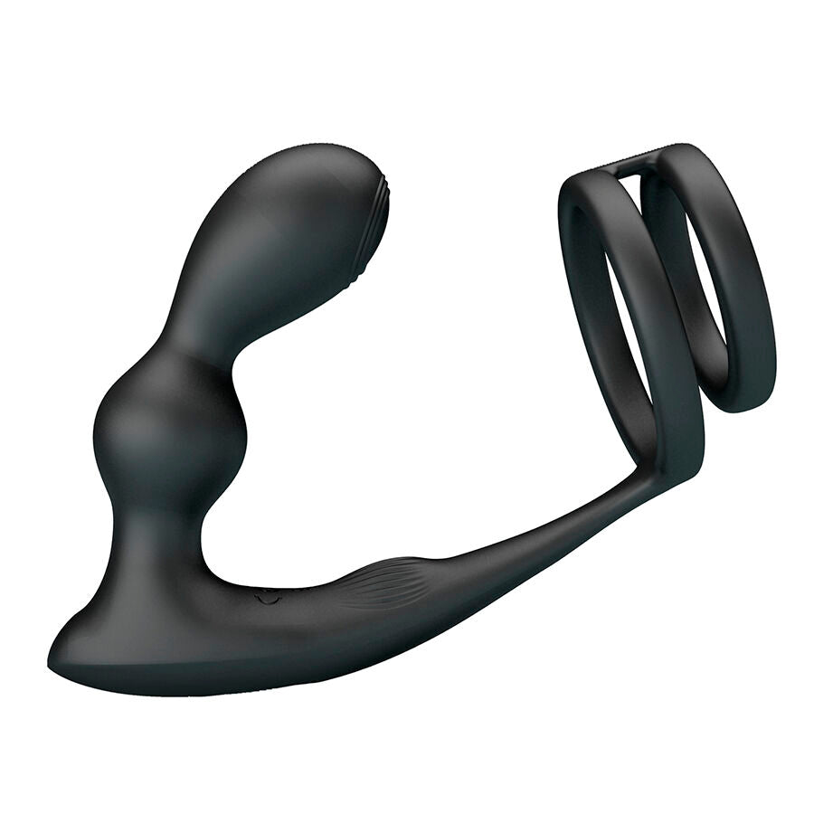 Mr Play – Analplug mit Penisring und Fernbedienung