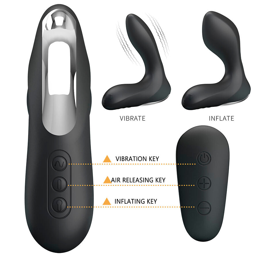 MR PLAY – PROSTATE MASSAGER WITH VIBRATION REMOTE CONTROL