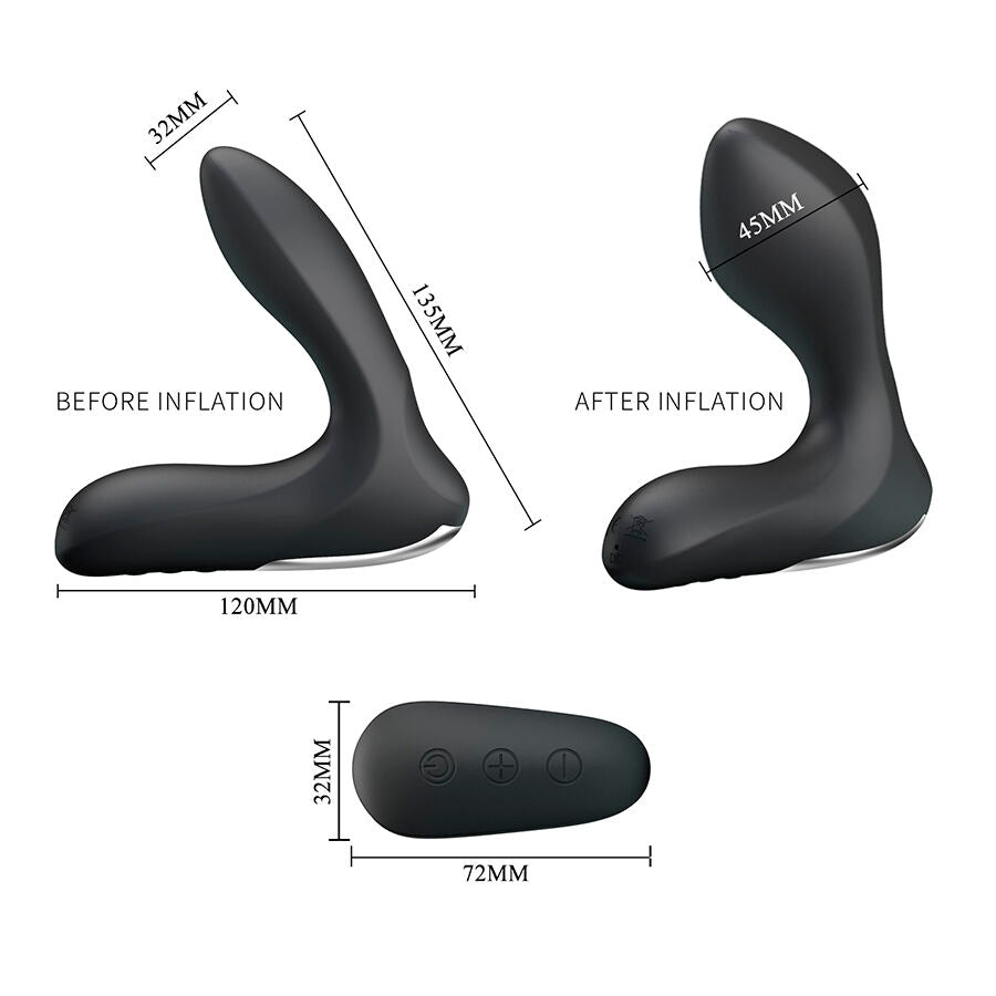 MR PLAY – PROSTATE MASSAGER WITH VIBRATION REMOTE CONTROL