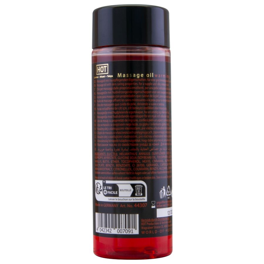 HOT – Wärmendes Massageöl, 100 ml
