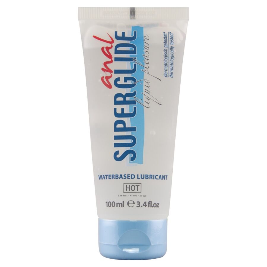 HOT Anal Superglide – Flüssiges Gleitmittel auf Wasserbasis, 100 ml
