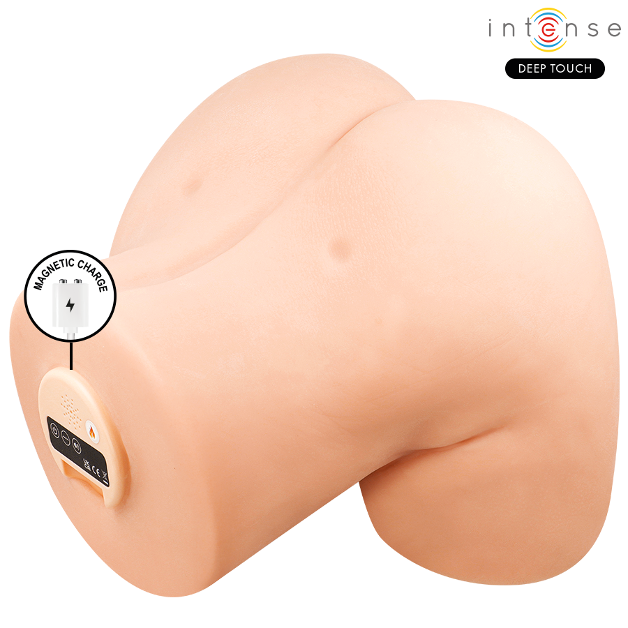 INTENSE DEEP TOUCH – JULIA MASTURBATEUR VAGINAL AVEC SUCCION, CHALEUR, VIBRATION ET EFFETS VOCAUX AVEC TÉLÉCOMMANDE 9 KG