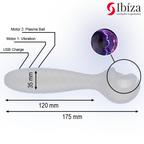 IBIZA Plasma Sphere – Vibrateur avec boule lumineuse