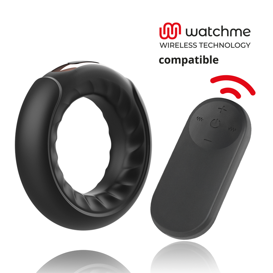 ANBIGUO Adriano – Vibrationsring mit Watchme-Fernbedienung
