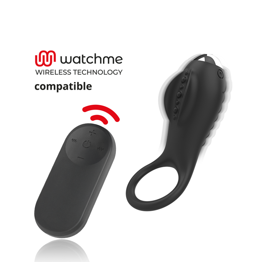 BRILLY GLAM Alan – Vibrationsring mit Watchme-Fernbedienung