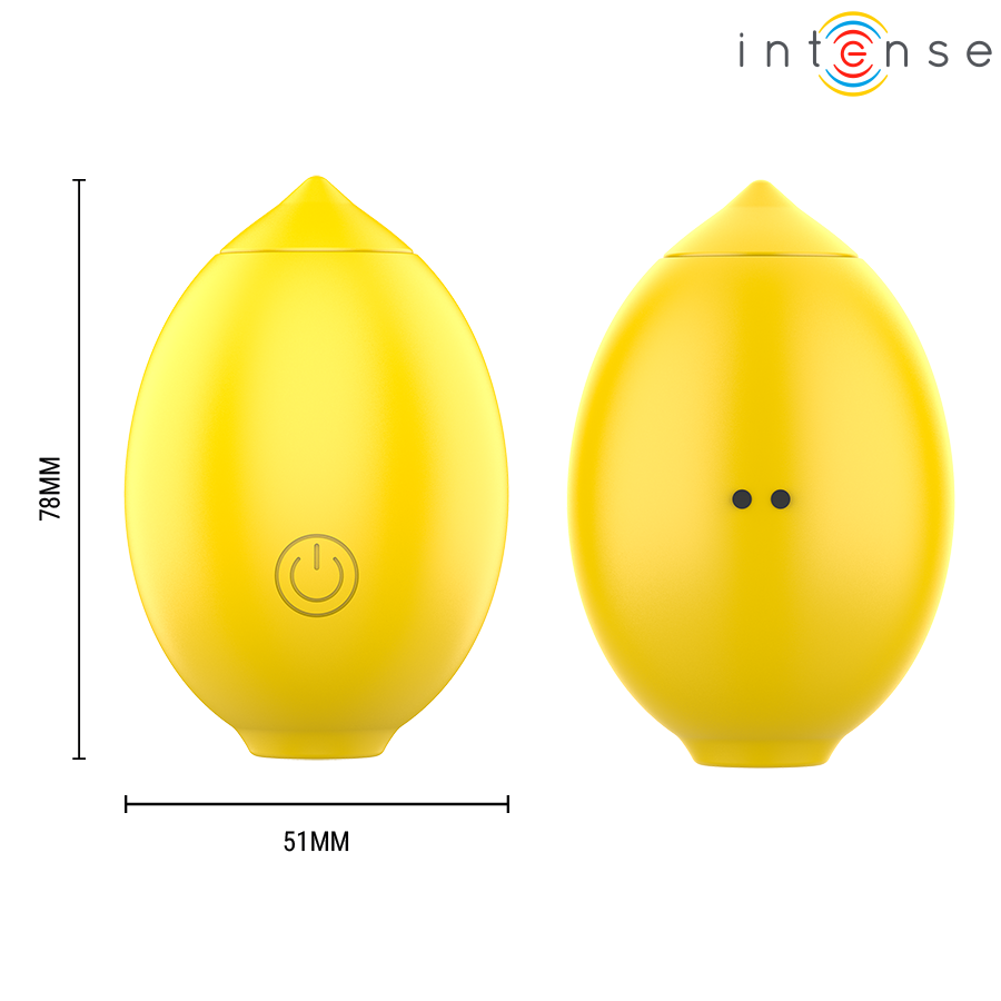 INTENSE – MONI STIMULATEUR DE SUCCION CLITORIELLE LEMON