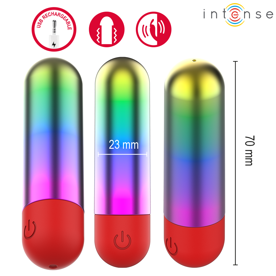 INTENSE – DEBBIE RAINBOW CLITORIS VIBRANT BALLE