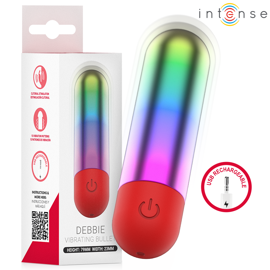 INTENSE – DEBBIE RAINBOW CLITORIS VIBRANT BALLE