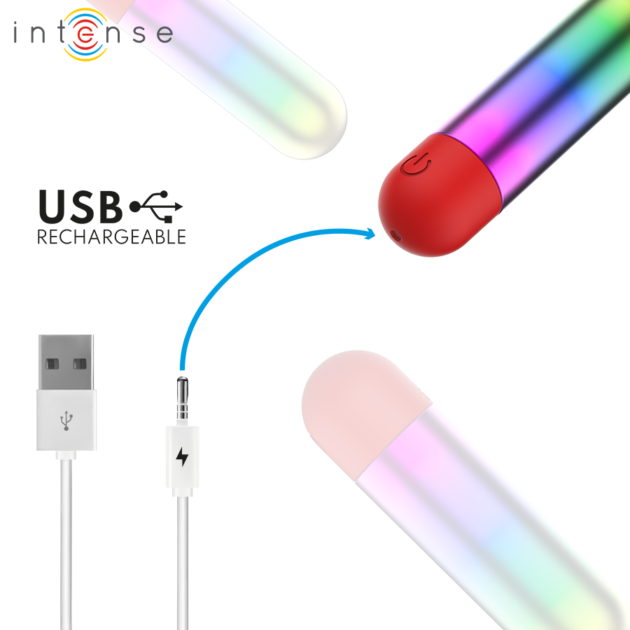 INTENSE – DEBBIE RAINBOW CLITORIS VIBRANT BALLE