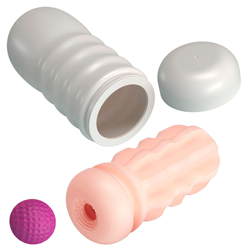 PRETTY LOVE – Vaginal-Masturbator mit Saugeffekt und Innenstruktur