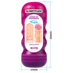 PRETTY LOVE – Vaginal-Masturbator mit Saugeffekt und Innenstruktur