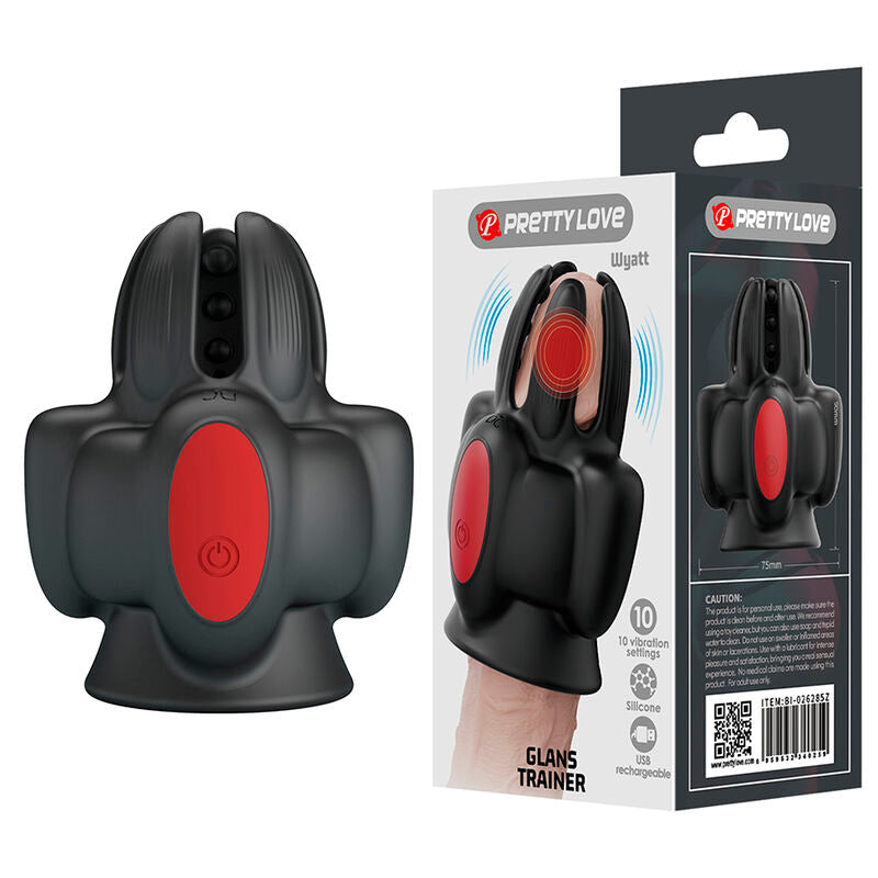 PRETTY LOVE – WYATT MASTURBATEUR AUTOMATIQUE RECHARGEABLE – ENTRAÎNEUR DE CLASSE