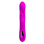PRETTY LOVE – YALANDA RABBIT OSCILLATING VIBRATOR WITH LED DISPLAY PURPLE