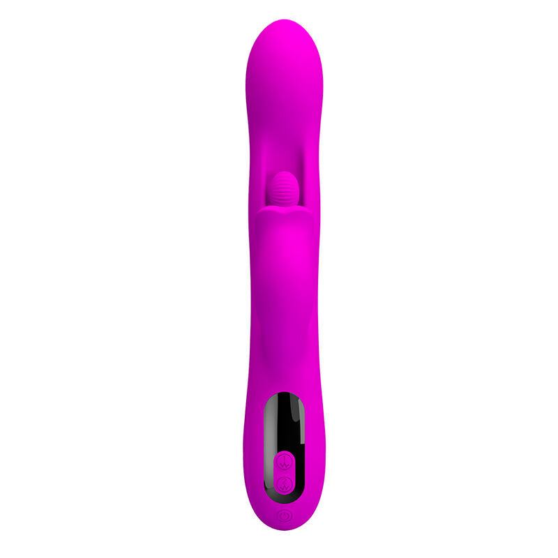 PRETTY LOVE – YALANDA RABBIT OSCILLATING VIBRATOR WITH LED DISPLAY PURPLE