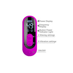 PRETTY LOVE – YALANDA RABBIT OSCILLATING VIBRATOR WITH LED DISPLAY PURPLE