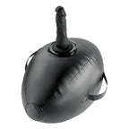 FETISH FANTASY SERIES – BODY DOCK BOULE GONFLABLE AVEC GODEMICHET NOIR 41,9 CM