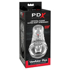 PDX ELITE – VIEWTUBE PLUS SEE-THRU EZ-GRIP TRANSPARENT STROKER 21 CM