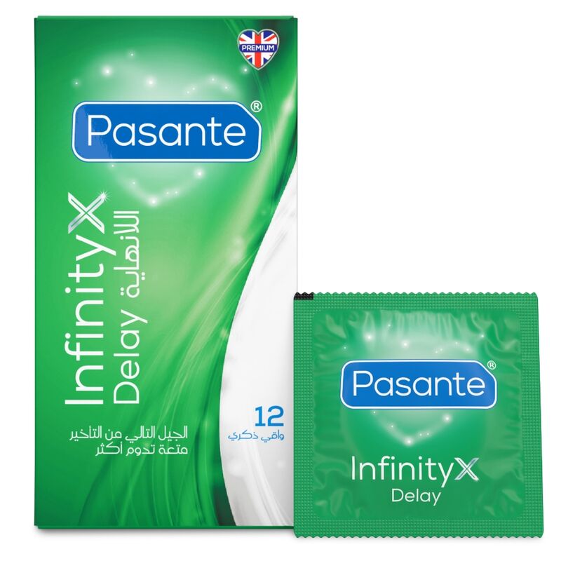 PASANTE – Delay Infinity Kondome, 12 Stück