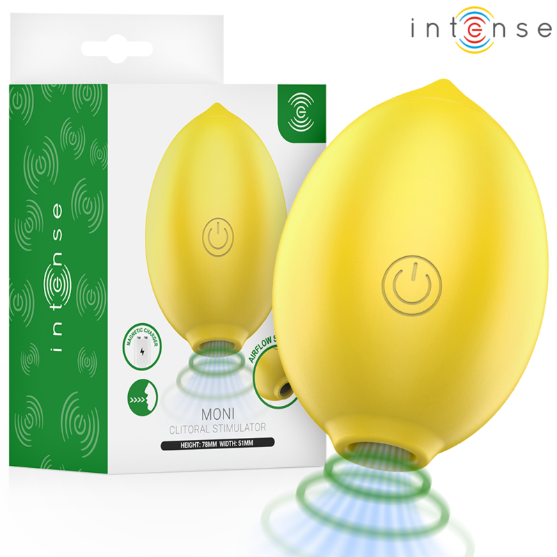 INTENSE – MONI STIMULATEUR DE SUCCION CLITORIELLE LEMON