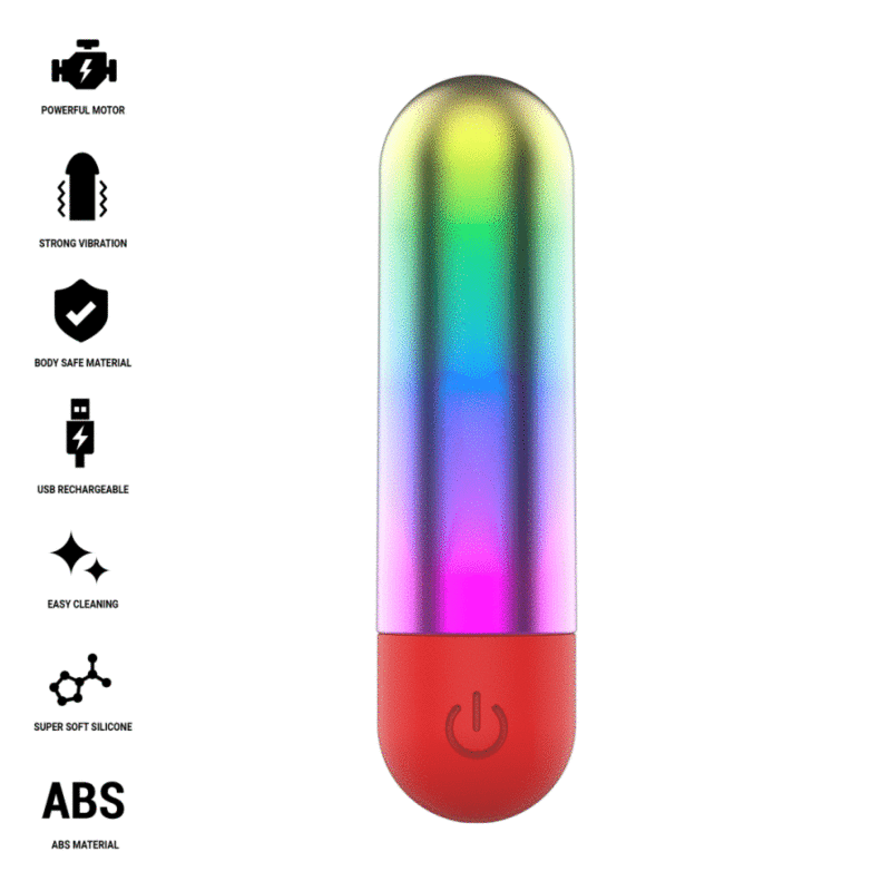 INTENSE – DEBBIE RAINBOW CLITORIS VIBRANT BALLE