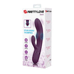 Pretty Love Zach – Rabbit-Vibrator mit Stossfunktion, 5+5 Modi