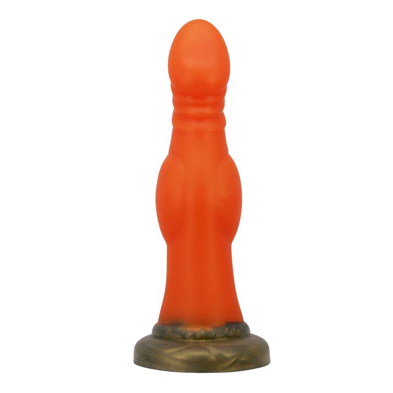 POWER MONSTERS – BLAZEHEART CHARGER FANTASY SILICONE DILDO 18.5 CM Ø 4.5 CM