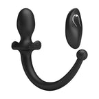 MR PLAY – WIRELESS REMOTE CONTROL ANAL AND PERINEUM VIBRATOR BLACK
