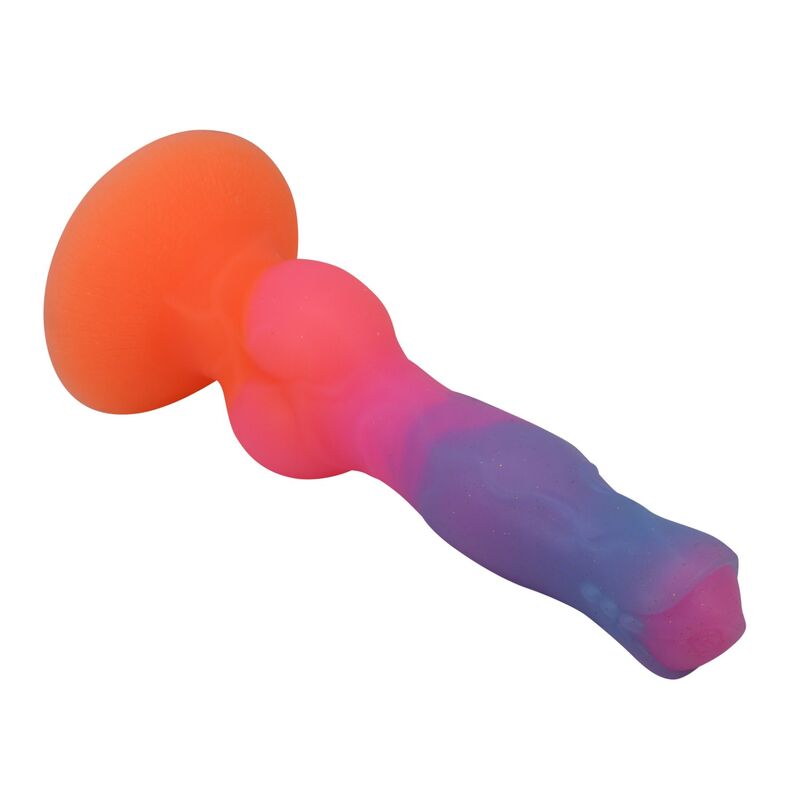 Power Monsters Hercules – Fantasy-Dildo, 21,5 cm, Farbverlauf