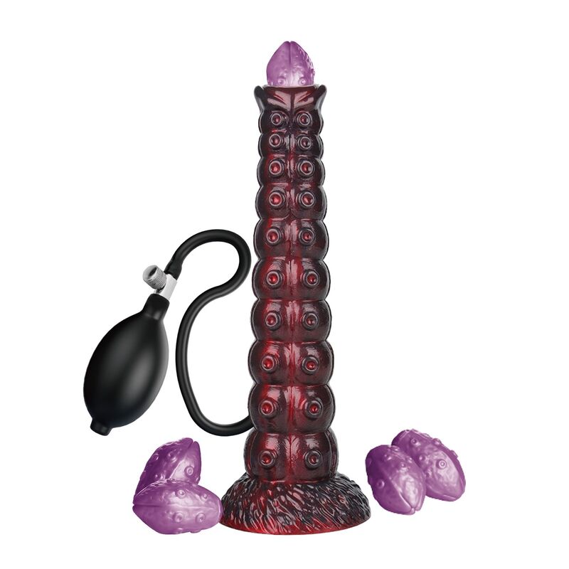 POWER MONSTERS – VOIDCLAW BRUTE GONFLABLE EN SILICONE BICOLOR 29 CM Ø 5,7 CM