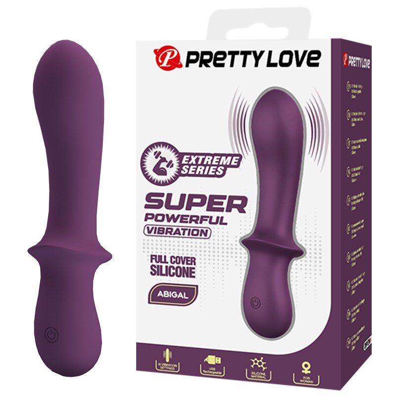 PRETTY LOVE – ABIGAIL RECHARGEABLE VIBRATOR 10 FUNCTIONS PURPLE