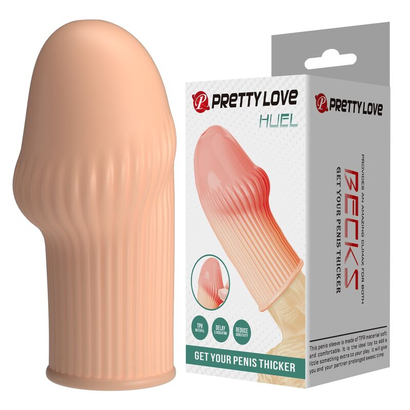 PRETTY LOVE – HUEL PENIS SLEEVE GET YOUR PENIS THICKER