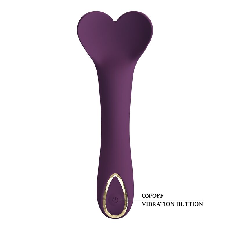 PRETTY LOVE – VIBRATEUR RECHARGEABLE KENYELL 10 FONCTIONS VIOLET